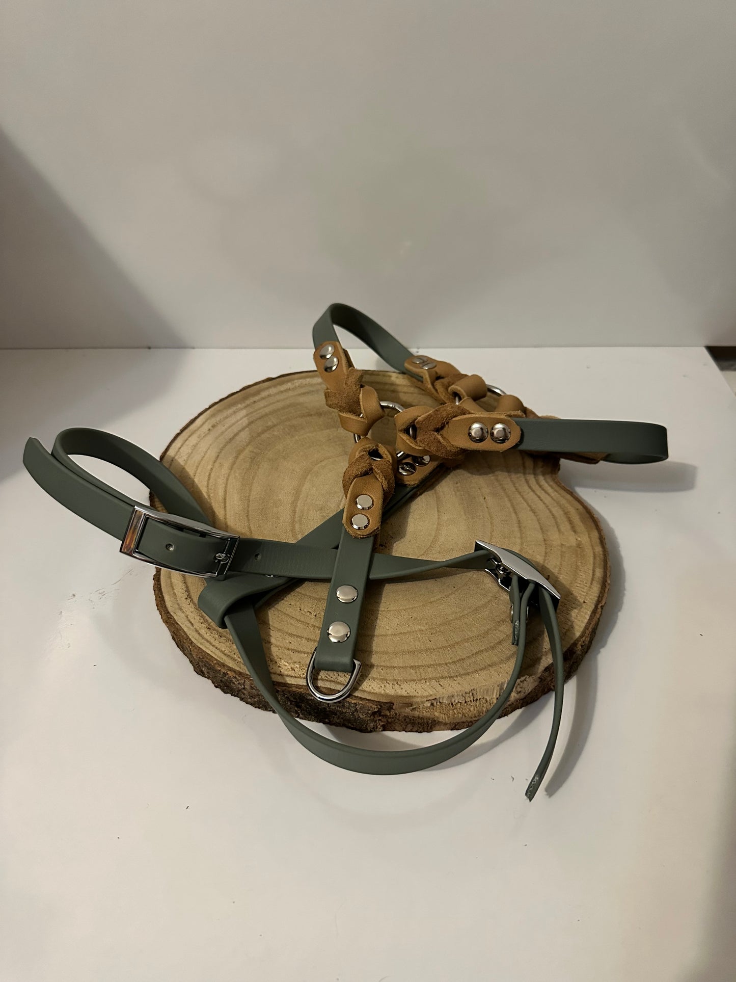 Geschirr Leder x Biothane