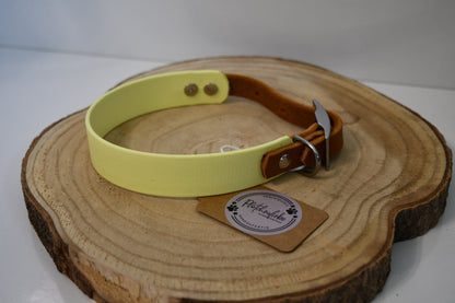 Biothane x Leder Halsband