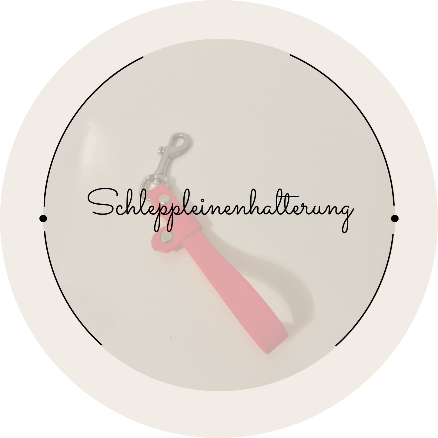 Schleppleinenhalterung